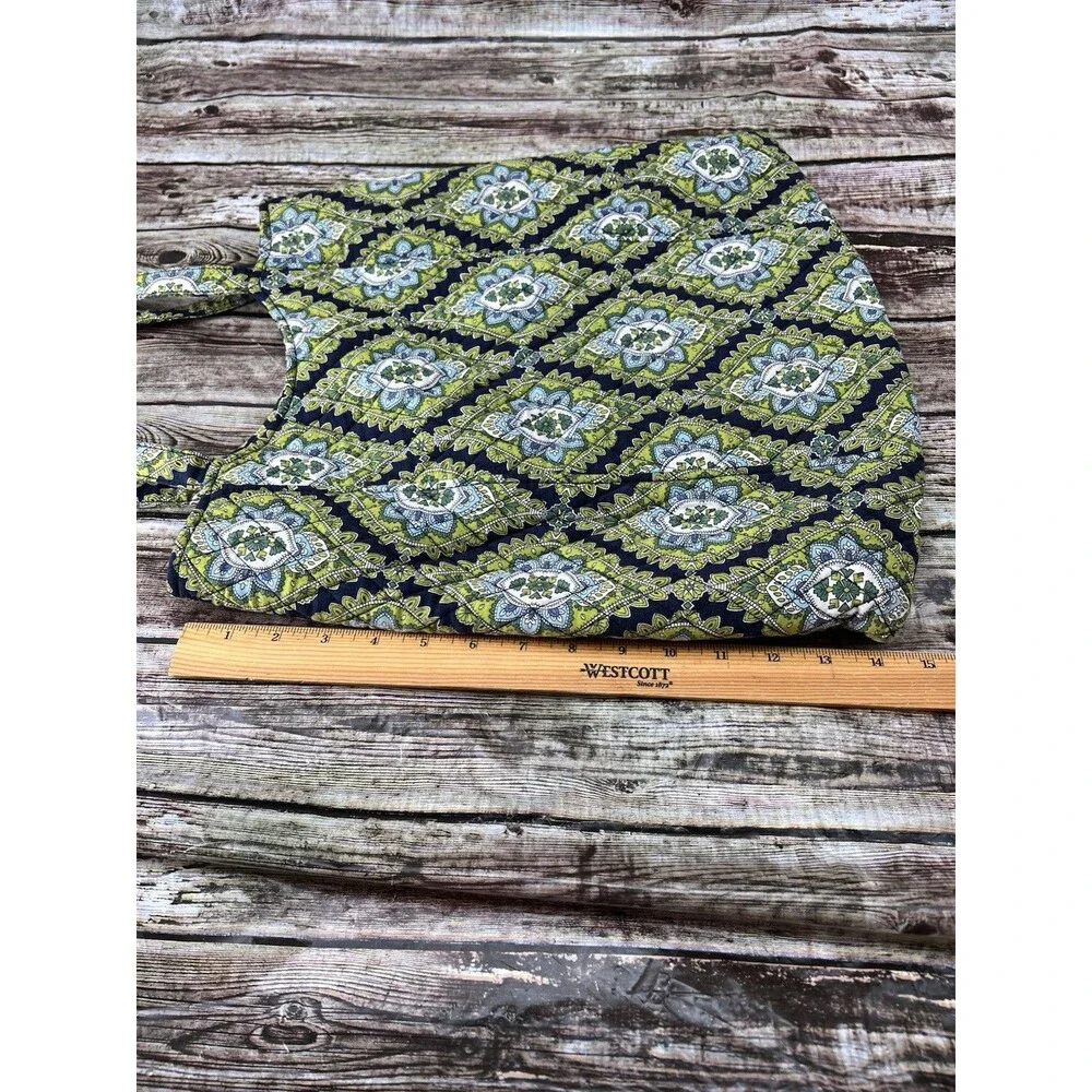 Vera Bradley Bucket Bag Tote Handbag Cambridge Print Magnetic Closure (Retired)